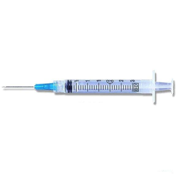 10mL Luer Lock Syringe with Needle: