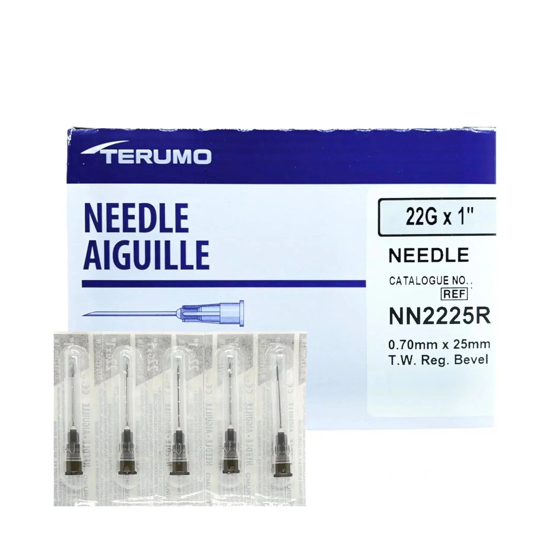 22 Gauge Hypodermic Needles: