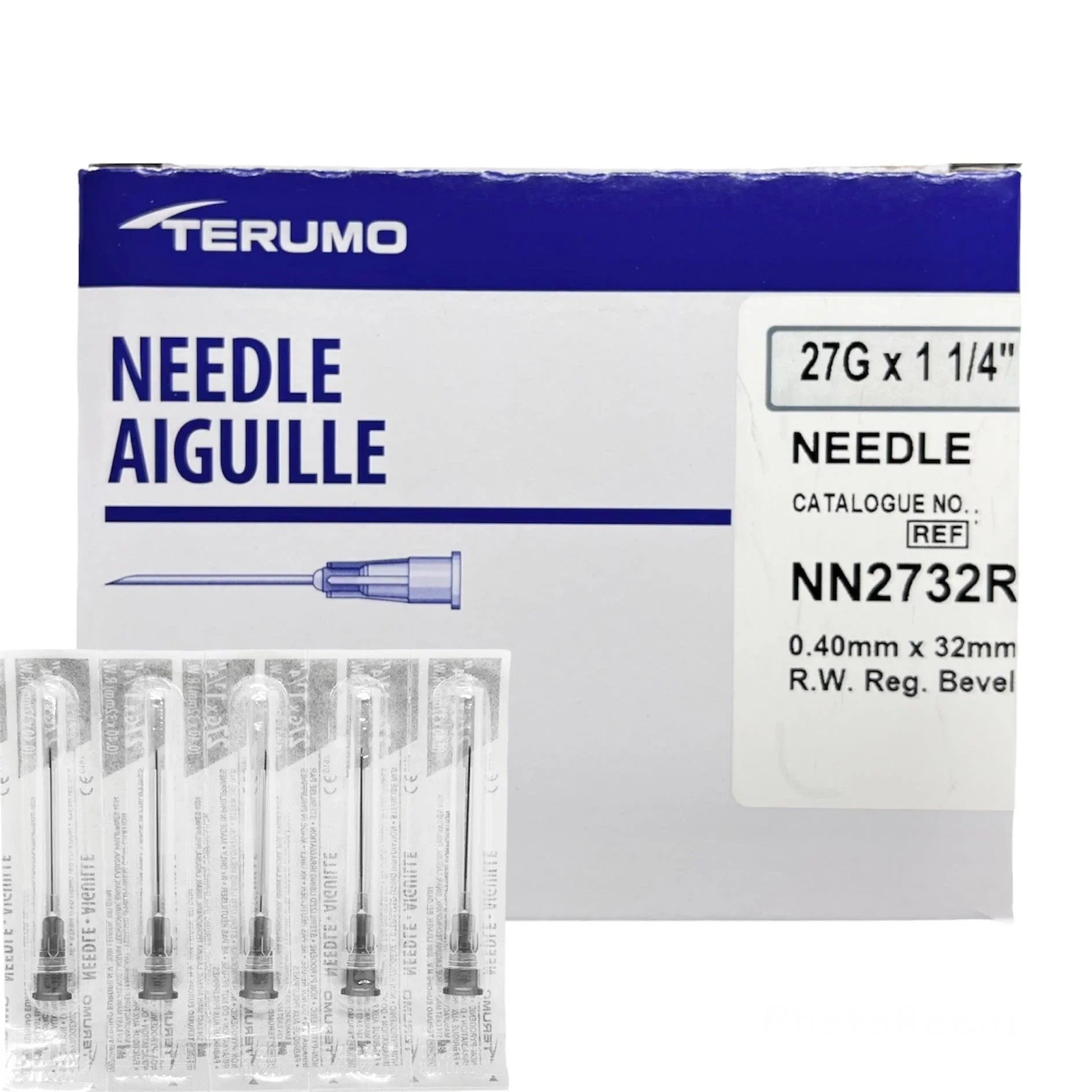 27 Gauge Hypodermic Needles:
