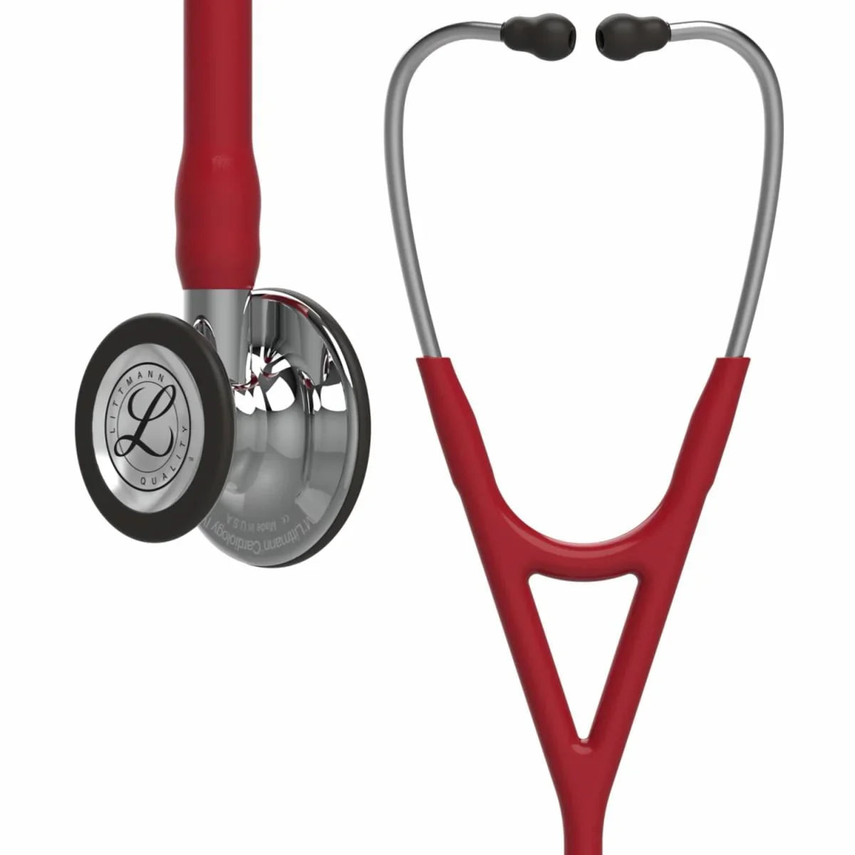 3m-littmann-cardiology-iv-diagnostic-stethoscope-mirror-finish-chestpiece-burgundy-tube-27-6170